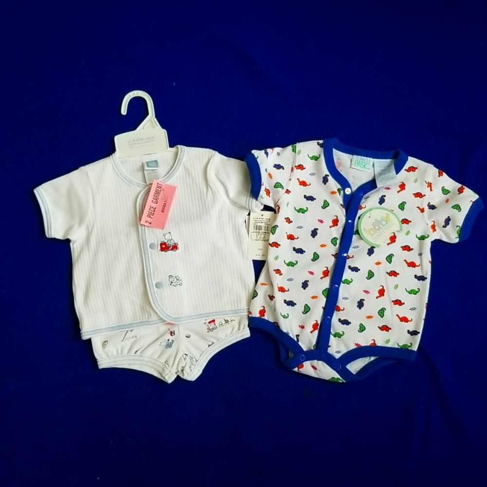 Boy's Infant Onesie & 2 Piece Outfit Size 6 months